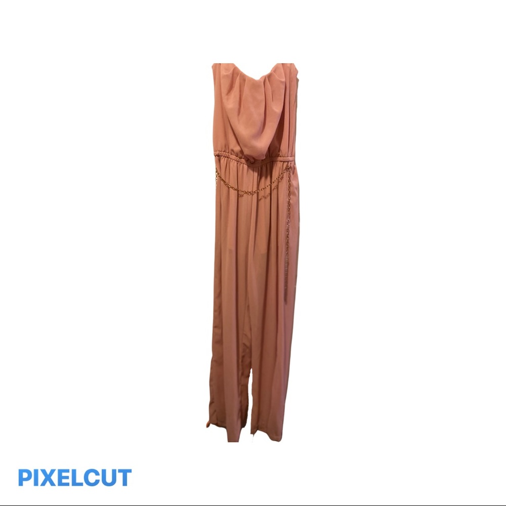 Strapless pantsuit